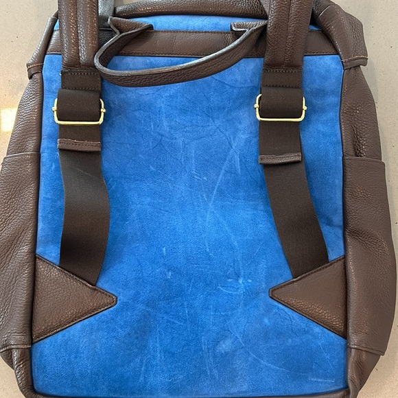 Del Toro Brown Leather Backpack - Picture 5 of 15